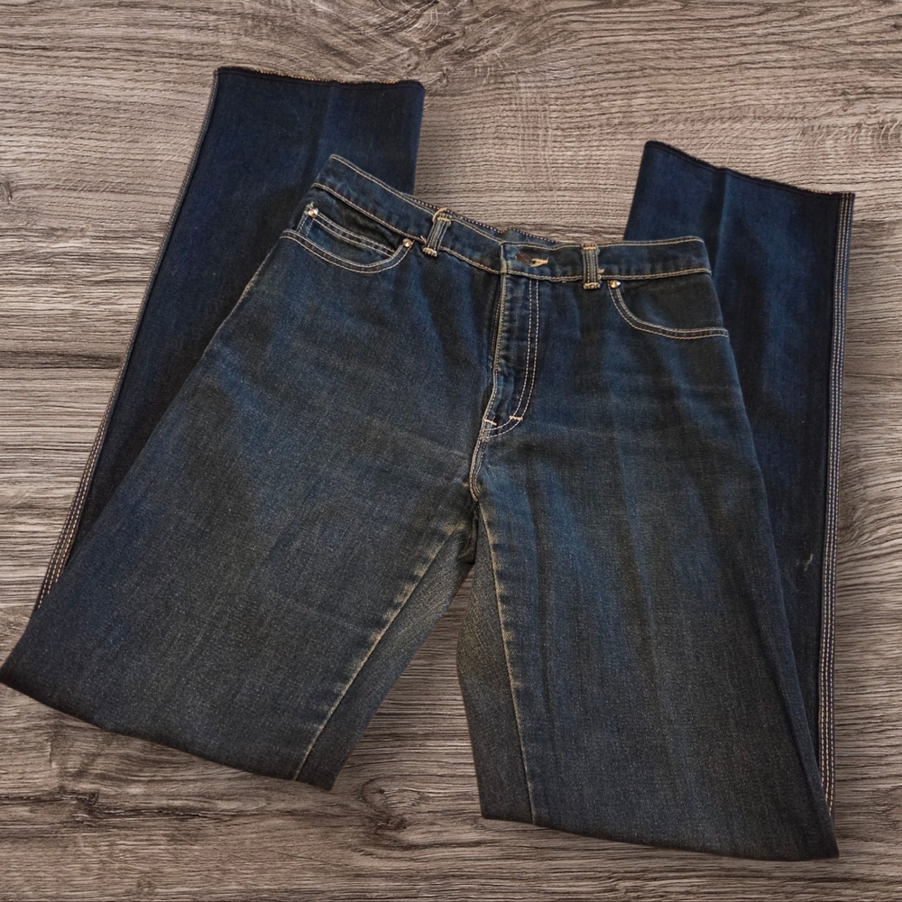Sasson Jeans Blue Straight-Leg Denim